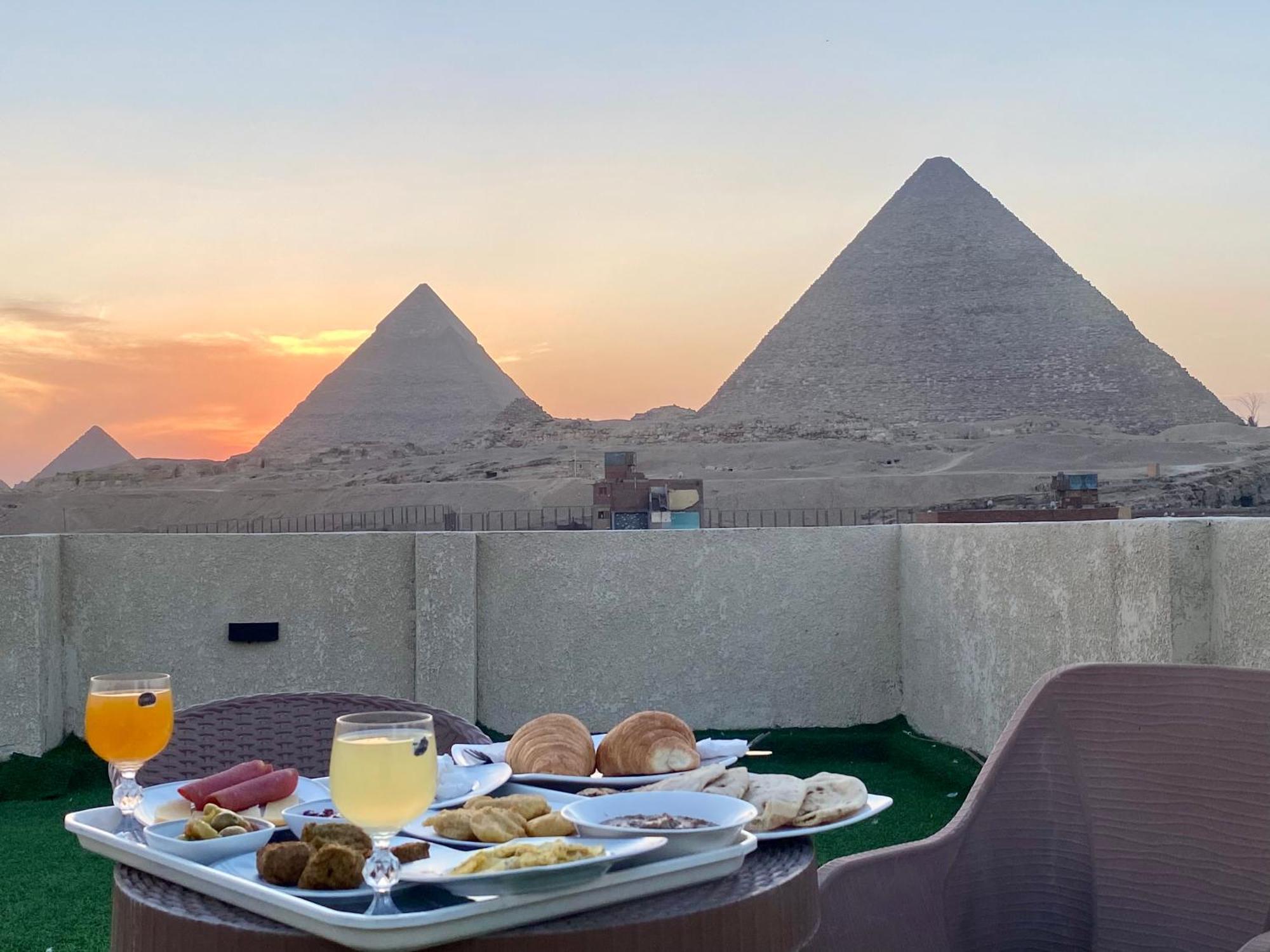 Isis Pyramids View Inn Kafret el-Gabal Zewnętrze zdjęcie