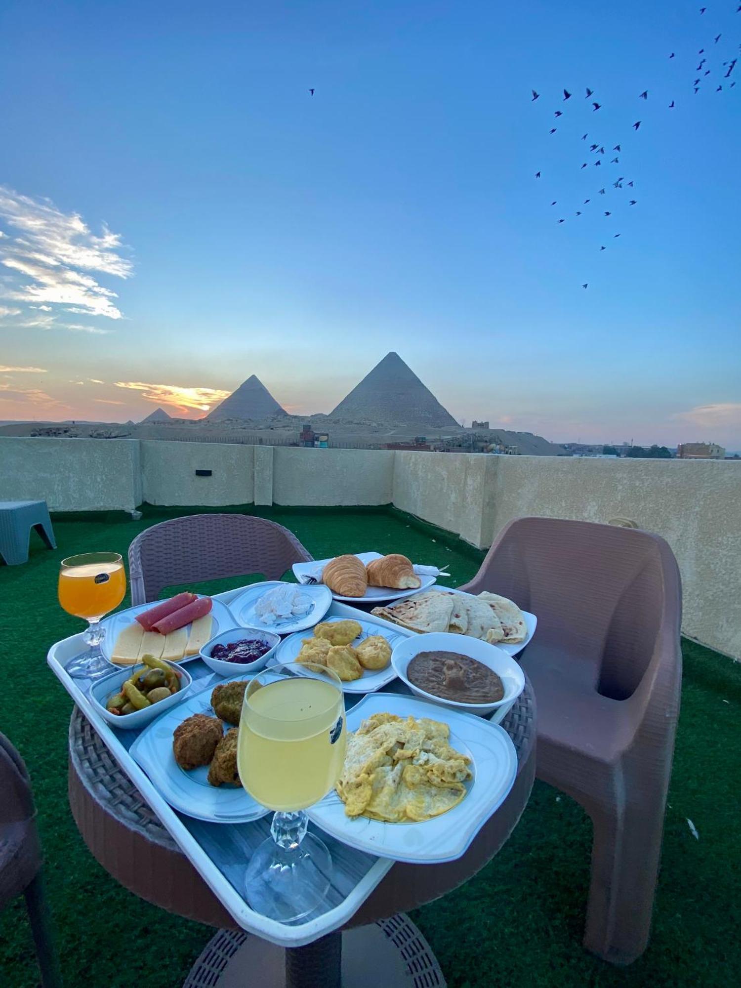 Isis Pyramids View Inn Kafret el-Gabal Zewnętrze zdjęcie