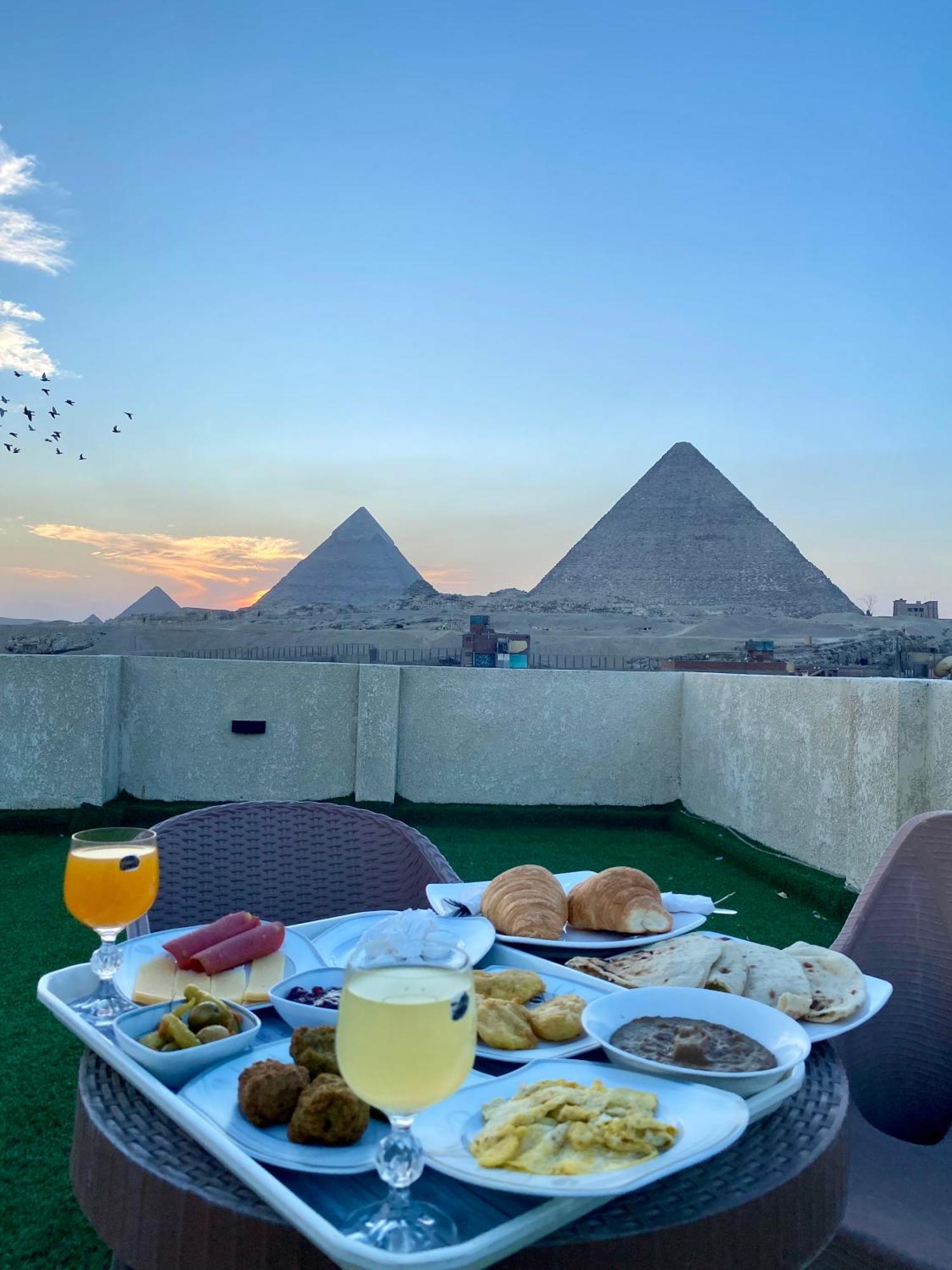 Isis Pyramids View Inn Kafret el-Gabal Zewnętrze zdjęcie
